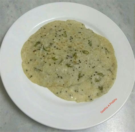 Maida Phanna Polo / Seasoned Maida Dosa .